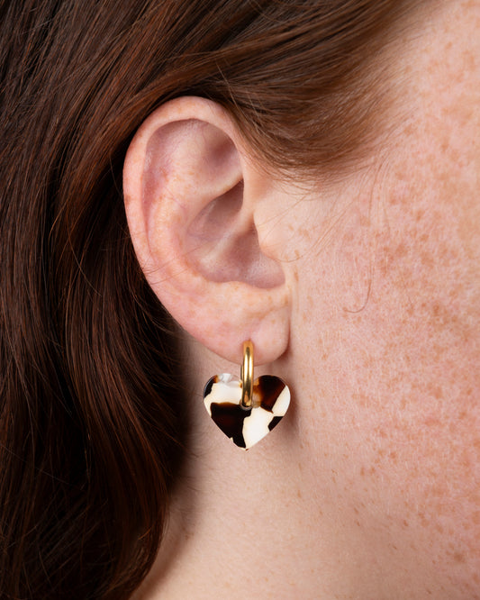 Boucles d'oreilles LOVA LOVA - Latte -