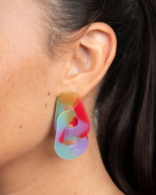 Boucles d'oreilles MAILLON - Muse -