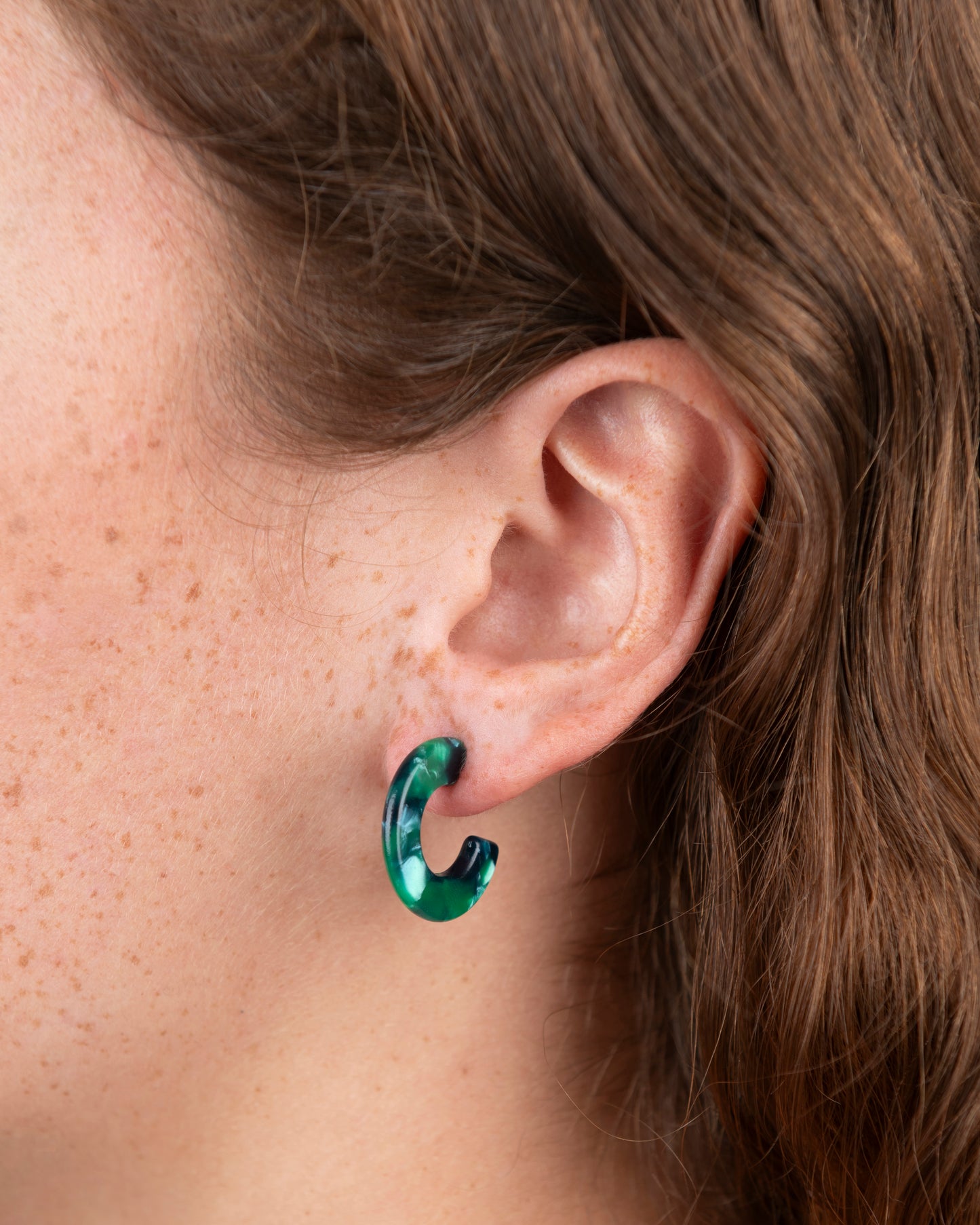 Boucles d'oreilles OSAKA - Vertes -