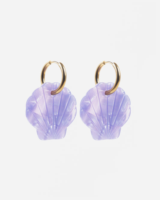 Boucles d'oreilles MERMAID - Lavande -