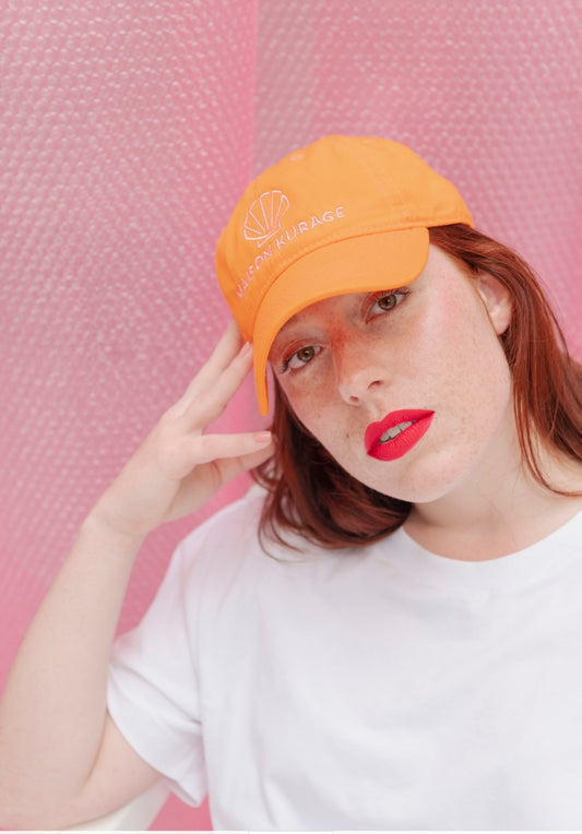 LA CASQUETTE - ORANGE -